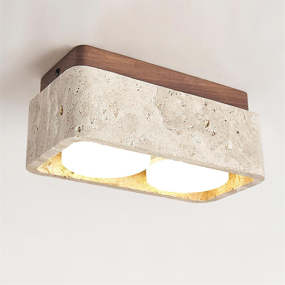 Ritta Ceiling Light Organic Rounded