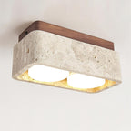 Ritta Ceiling Light Organic Rounded