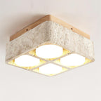 Ritta Ceiling Light Organic Rounded