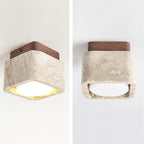 Ritta Ceiling Light Organic Rounded