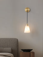 Alba Alabaster Wall Pendant Light