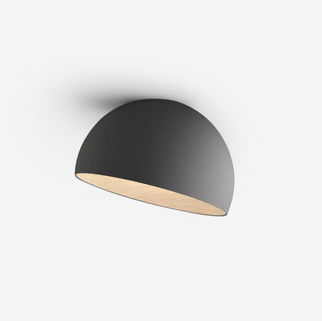 Ceiling Lamp Dome Wood Interior Warm