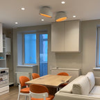 Ceiling Lamp Dome Wood Interior Warm