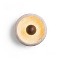Ritta Concave Travertine Wall Lamp