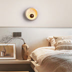 Ritta Concave Travertine Wall Lamp