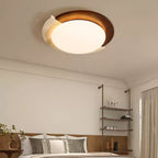 Ivnoran Arc-Rim Travertine Ceiling Light