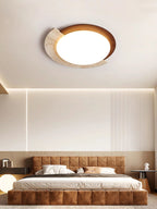Ivnoran Arc-Edge Travertine Ceiling Light - Kingsley Beaumont