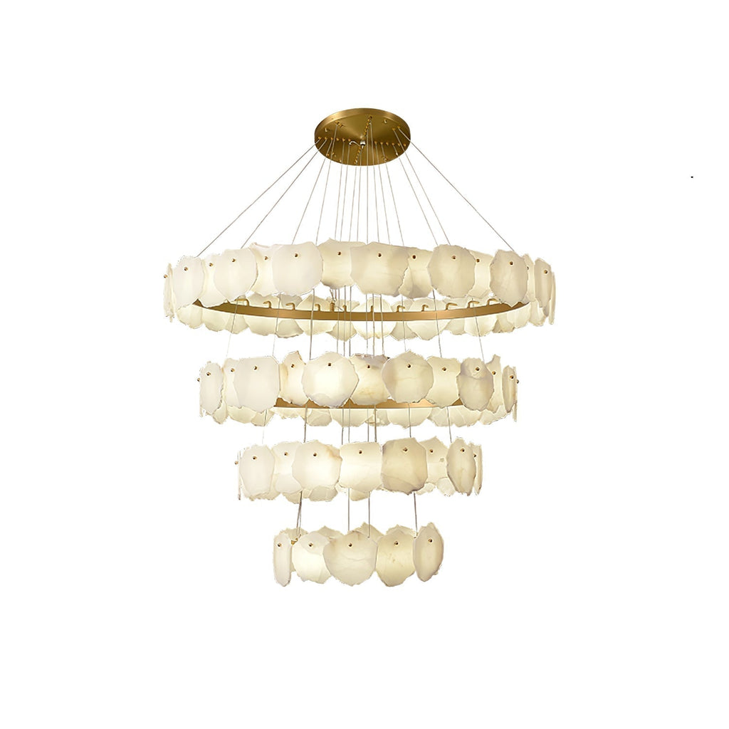 Selene Luxury Alabaster Chandelier