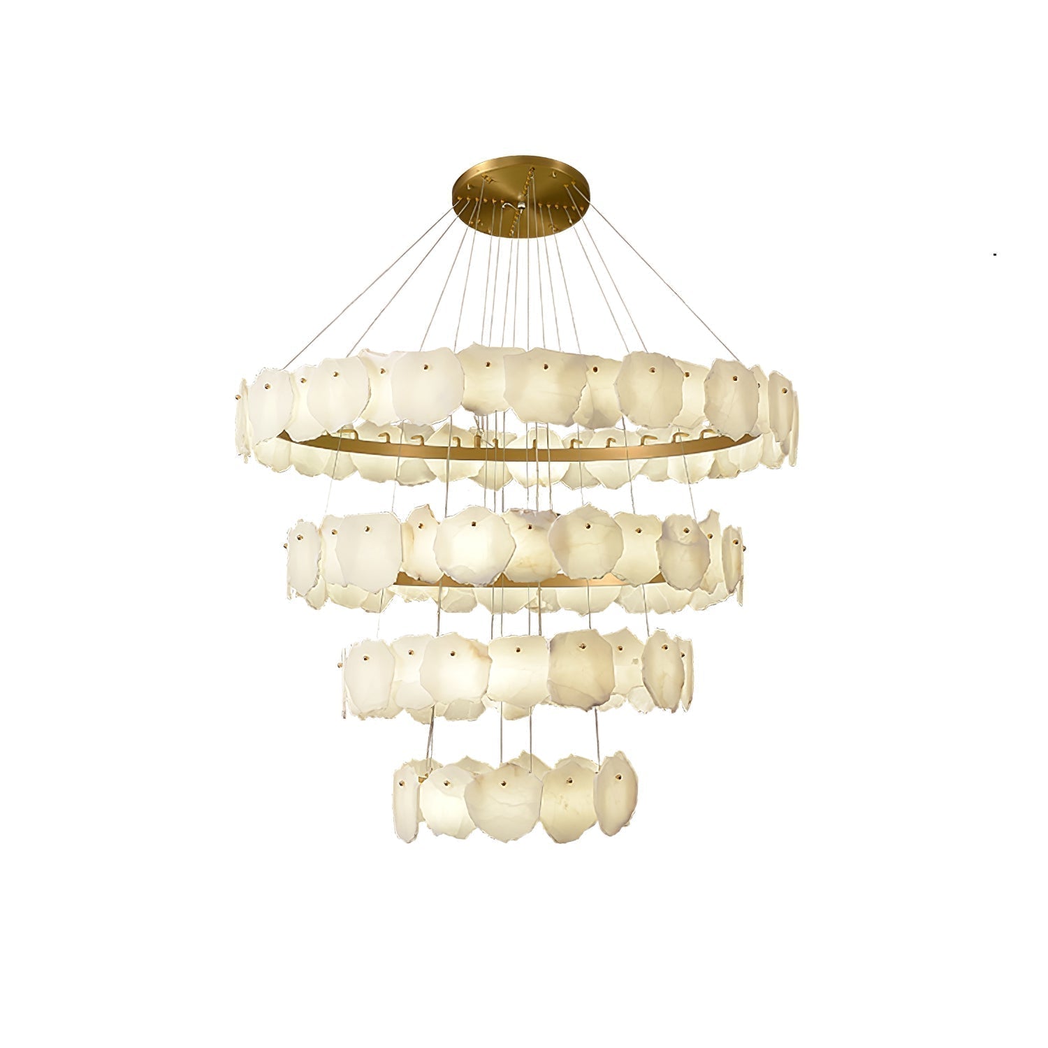 Selene Luxury Alabaster Chandelier