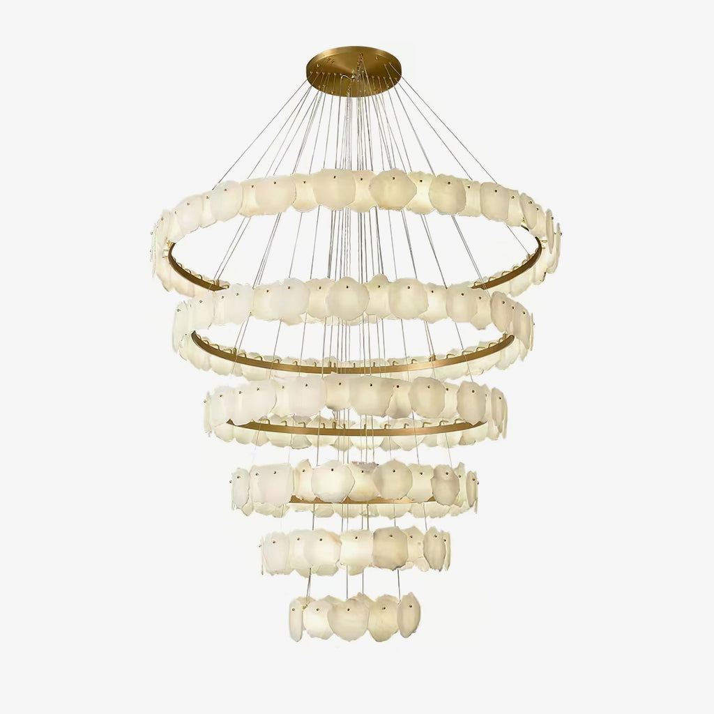 Selene Luxury Alabaster Chandelier