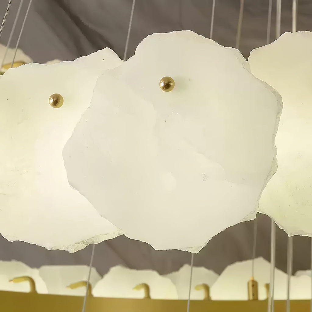 Selene Luxury Alabaster Chandelier