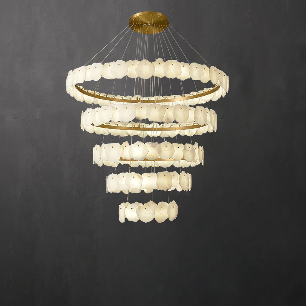 Selene Luxury Alabaster Chandelier