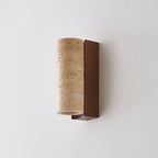 Ritta Natural  Travertine Wall Lamp