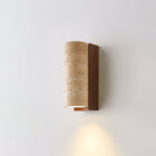 Ritta Natural  Travertine Wall Lamp