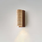 Nula Natural Travertine Wall Lamp