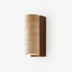 Ritta Natural  Travertine Wall Lamp