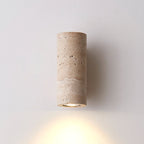 Ritta Natural  Travertine Wall Lamp