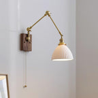 Brione Vintage Adjustable  Swing Arm Wall Lamp