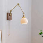 Brione Vintage Adjustable  Swing Arm Wall Lamp