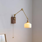 Brione Vintage Adjustable  Swing Arm Wall Lamp