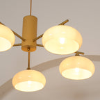 Candy Glass Persimmon Chandeliers