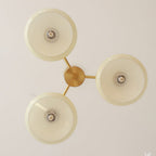 Candy Glass Persimmon Chandeliers