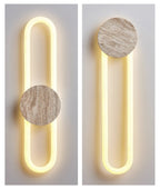 Mysole Travertine Wall Light
