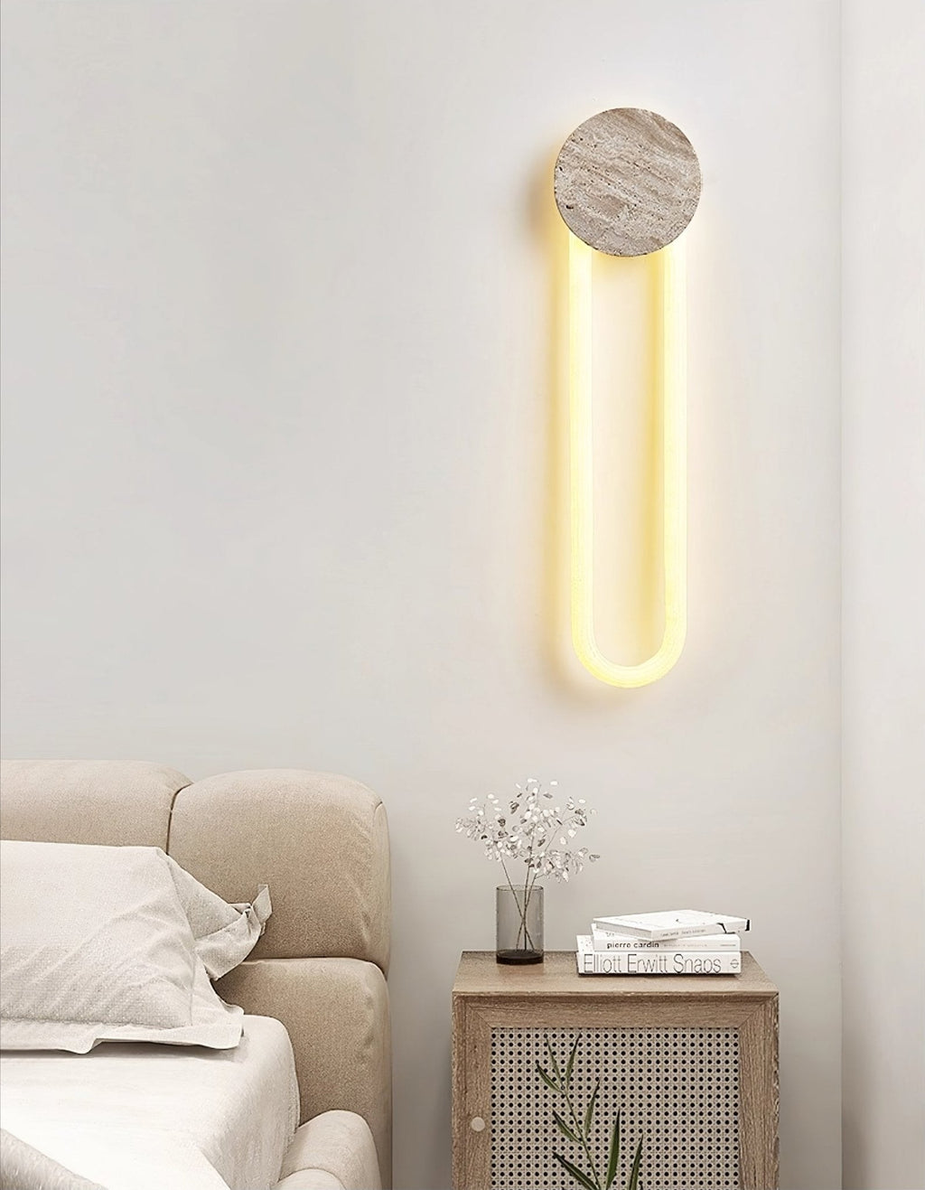 Mysole Travertine Wall Light