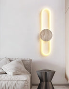 Mysole Travertine Wall Light