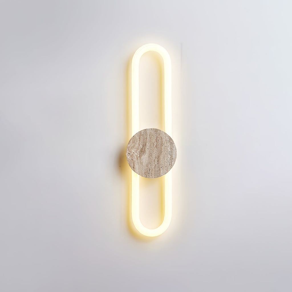 Mysole Travertine Wall Light