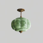 Eldio Green Glass Semi Flush Mount Light - product image 20