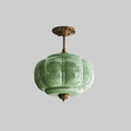 Eldio Green Glass Semi Flush Mount Light - product image 6