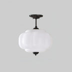 Eldio Green Glass Semi Flush Mount Light - product image 9