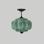 Eldio Green Glass Semi Flush Mount Light - product image 8
