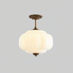 Eldio Green Glass Semi Flush Mount Light - product image 18