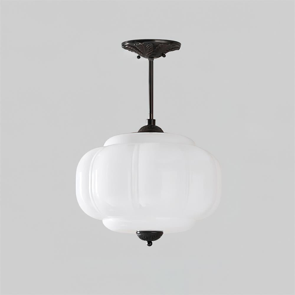 Eldio Green Glass Semi Flush Mount Light - product image 19