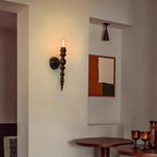 Wall Lamp Modern Vintage Wood Body Multiple Wood Finishes