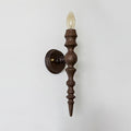 Wall Lamp Modern Vintage Wood Body Multiple Wood Finishes