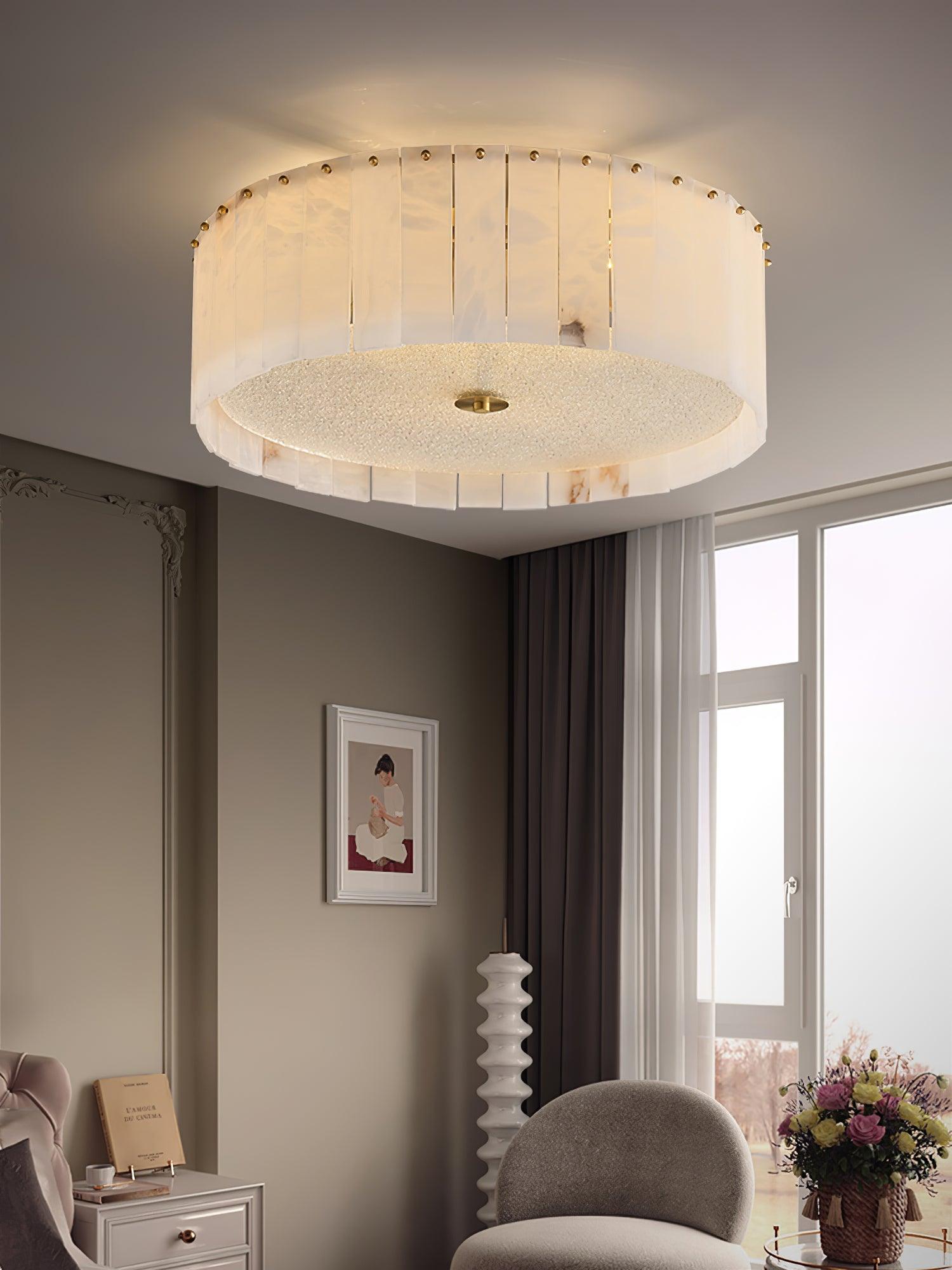 Valora Alabaster Ceiling Light