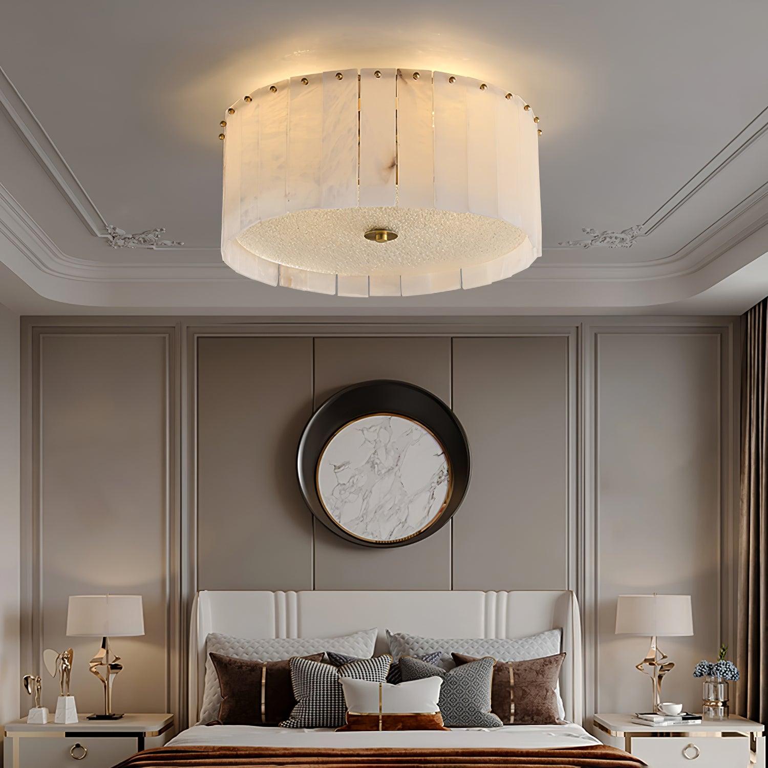 Valora Alabaster Ceiling Light