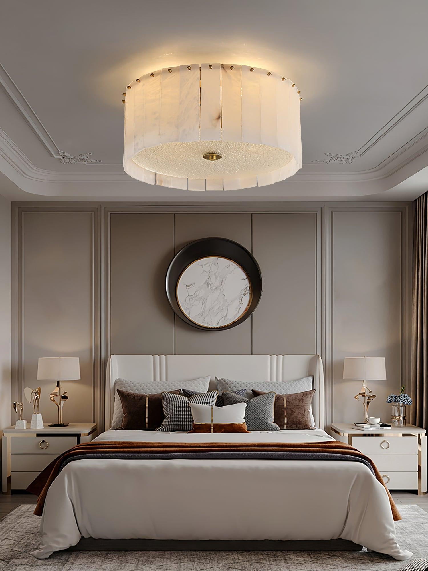 Valora Alabaster Ceiling Light