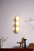 Alsilis Minimalist Travertine Wall Light