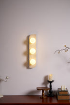 Alsilis Wall Light Minimalist in Travertine - Kingsley Beaumont