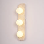 Alsilis Wall Light Minimalist in Travertine - Kingsley Beaumont