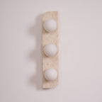 Alsilis Minimalist Travertine Wall Light