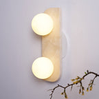 Alsilis Wall Light Minimalist in Travertine - Kingsley Beaumont