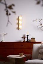 Alsilis Wall Light Minimalist in Travertine - Kingsley Beaumont