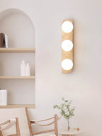 Alsilis Wall Light Minimalist in Travertine - Kingsley Beaumont