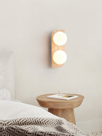Alsilis Wall Light Minimalist in Travertine - Kingsley Beaumont
