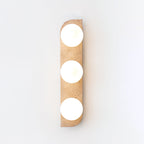 Alsilis Wall Light Minimalist in Travertine - Kingsley Beaumont